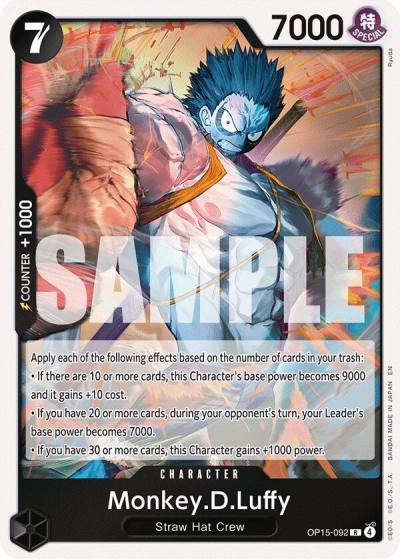 Monkey.D.Luffy (OP15-092) OP15-092 Adventure on Kami's Island Card
