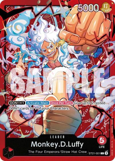 Monkey.D.Luffy (ST21-001) ST21-001 Starter Deck 31: RED Monkey.D.Luffy Card