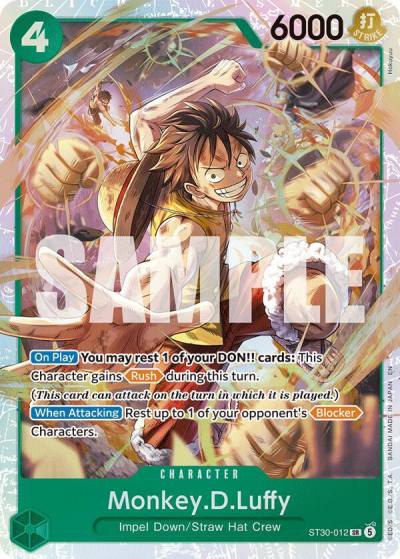 Monkey.D.Luffy ST30-012 Starter Deck EX: Luffy & Ace Card