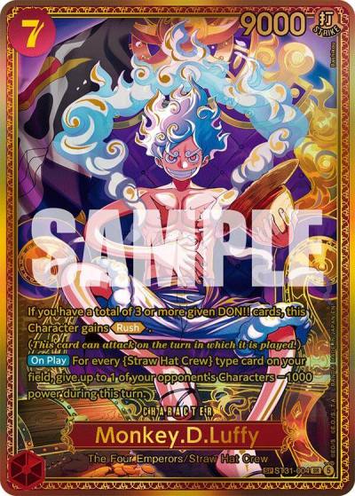 Monkey.D.Luffy (ST31-004) (SP) ST31-004 The World's Strongest Warriors Card