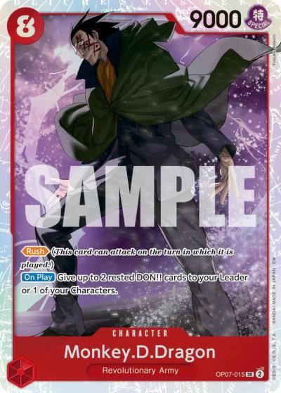 Monkey.D.Dragon (Reprint) OP07-015 Premium Booster -The Best- Vol. 2 Card