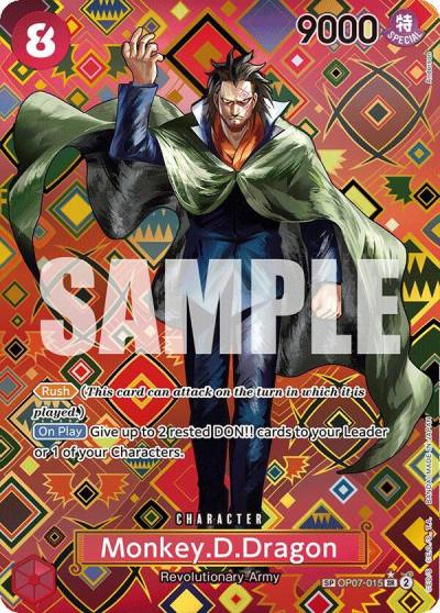 Monkey.D.Dragon (SP) OP07-015 Emperors in the New World Card