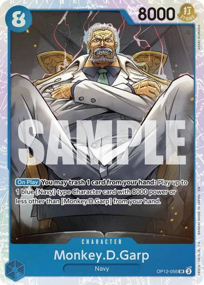 Monkey.D.Garp OP12-056 Legacy of the Master Card