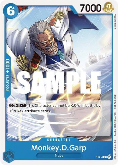 Monkey.D.Garp (Sealed Battle Kit Vol. 1) P-054 One Piece Promotion Cards Card
