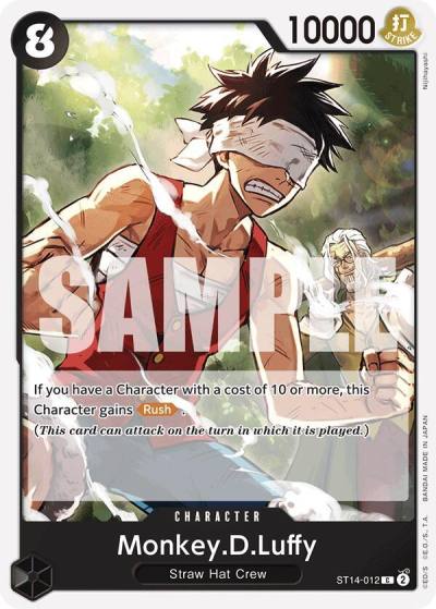 Monkey.D.Luffy (012) ST14-012 Starter Deck 14: 3D2Y Card