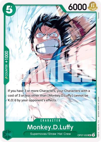 Monkey.D.Luffy (033) OP07-033 500 Years in the Future Card