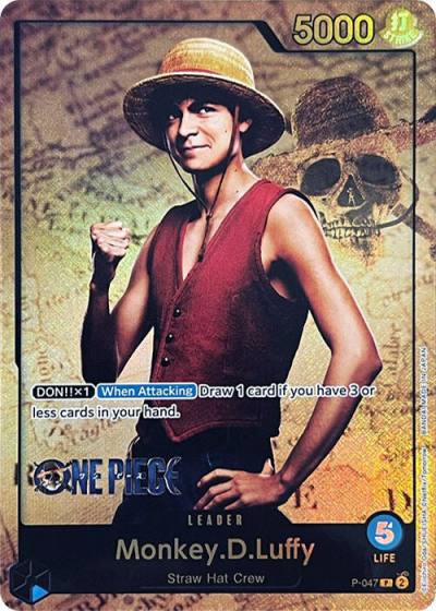 Monkey.D.Luffy (047) (Premium Card Collection -Live Action Edition-) P-047 One Piece Promotion Cards Card