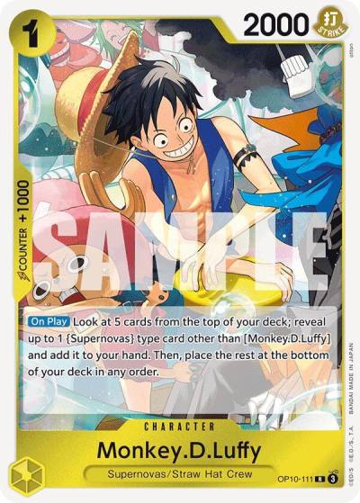 Monkey.D.Luffy (111) OP10-111 Royal Blood Card