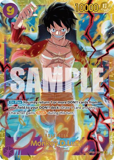 Monkey.D.Luffy (119) OP09-119 Emperors in the New World Card