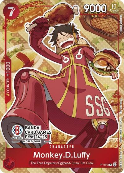 Monkey.D.Luffy (Bandai Card Games Fest 24-25) P-080 One Piece Promotion Cards Card