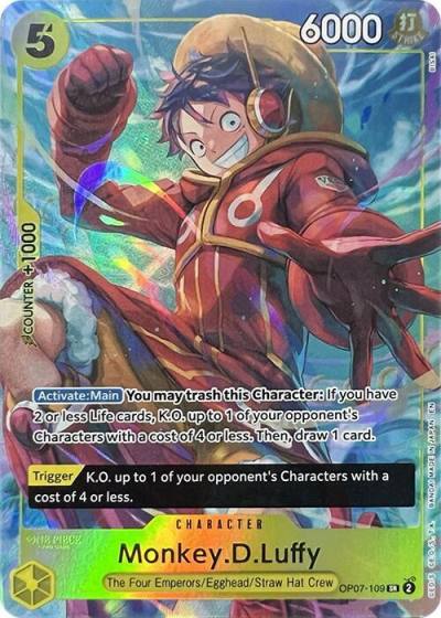 Monkey.D.Luffy (Illustration Box Vol.3) OP07-109 One Piece Promotion Cards Card