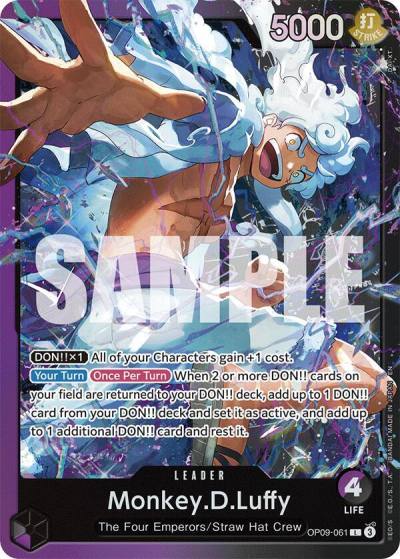 Monkey.D.Luffy (OP09-061) OP09-061 Starter Deck 26: PURPLE/BLACK Monkey.D.Luffy Card