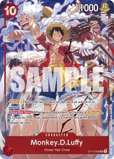 Monkey.D.Luffy (One Piece Day Dallas 2025) ST10-006 One Piece Promotion Cards Card