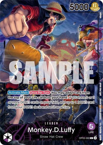 Monkey.D.Luffy (PSA Magazine) OP05-060 One Piece Promotion Cards Card