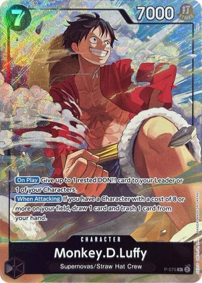 Monkey.D.Luffy (Premium Card Collection -Best Selection Vol. 3-) P-075 One Piece Promotion Cards Card