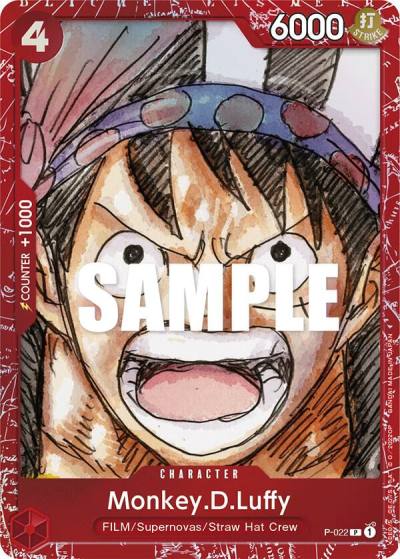 Monkey.D.Luffy (Premium Card Collection -ONE PIECE FILM RED Edition-) P-022 One Piece Promotion Cards Card