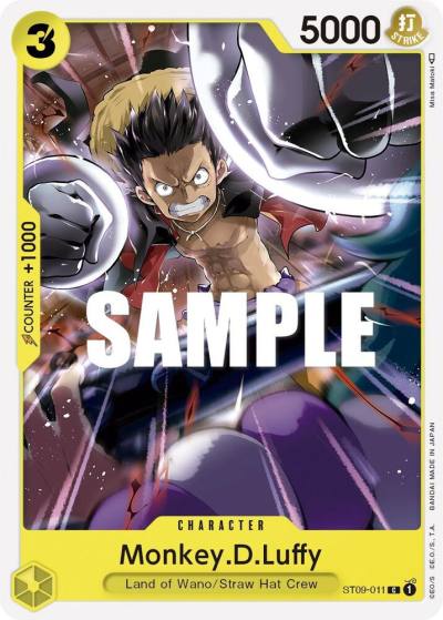 Monkey.D.Luffy ST09-011 Starter Deck 9: Yamato Card