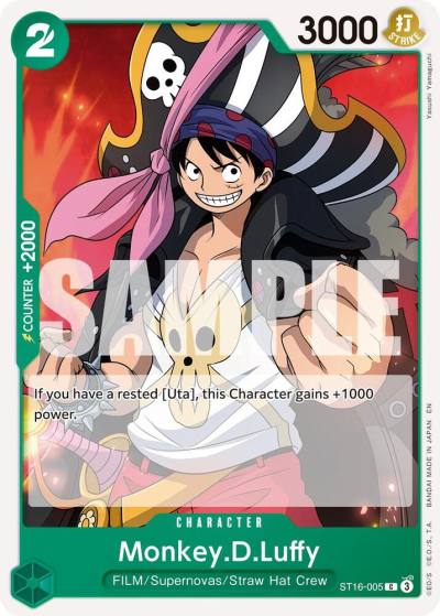 Monkey.D.Luffy - ST16-005 (Reprint) ST16-005 Premium Booster -The Best- Vol. 2 Card