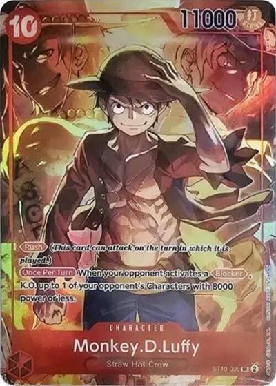 Monkey.D.Luffy (Treasure Booster Set) ST10-006 One Piece Promotion Cards Card