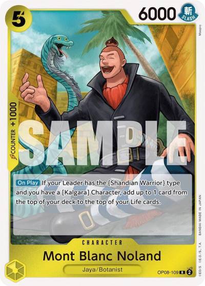 Mont Blanc Noland OP08-109 Two Legends Card