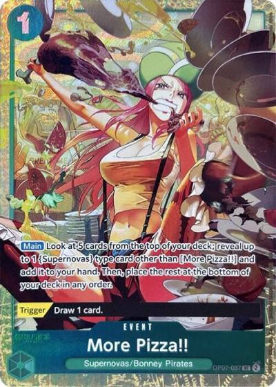More Pizza!! (Premium Card Collection -Best Selection Vol. 4-) OP07-037 One Piece Promotion Cards Card