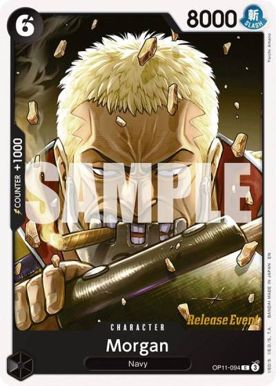 Morgan OP11-094 A Fist of Divine Speed Release Event Cards Card