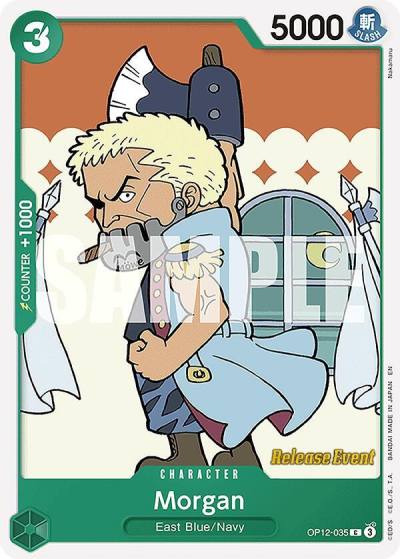 Morgan OP12-035 Legacy of the Master Release Event Cards Card