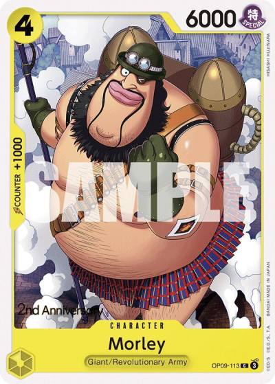 Morley OP09-113 Emperors in the New World: 2nd Anniversary Tournament Cards Card