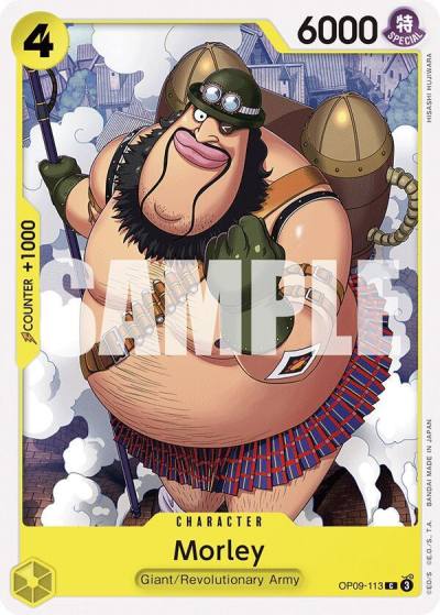 Morley OP09-113 Emperors in the New World Card