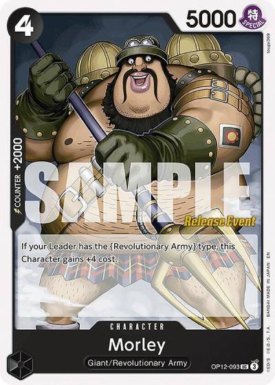 Morley OP12-093 Legacy of the Master Release Event Cards Card