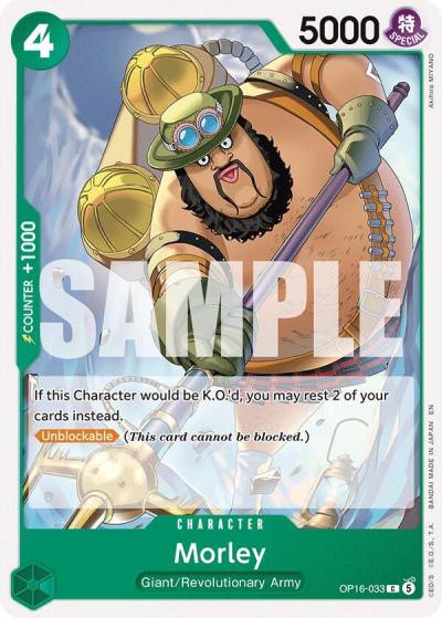 Morley OP16-033 The Time of Battle Card