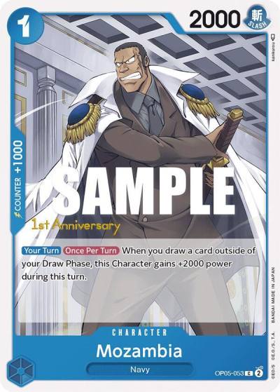 Mozambia OP05-053 Awakening of the New Era: 1st Anniversary Tournament Cards Card