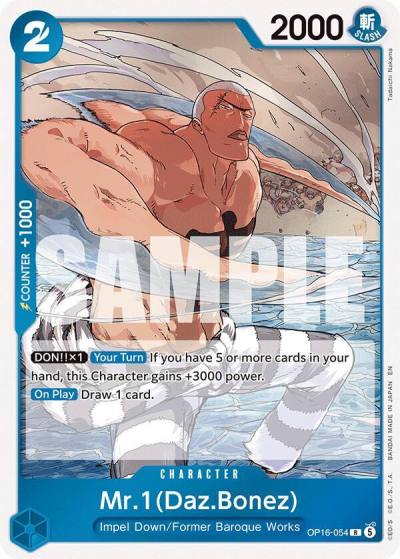 Mr.1(Daz.Bonez) OP16-054 The Time of Battle Card
