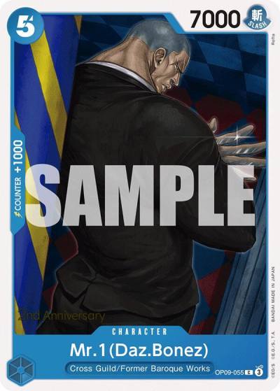 Mr.1(Daz.Bonez) OP09-055 Emperors in the New World: 2nd Anniversary Tournament Cards Card