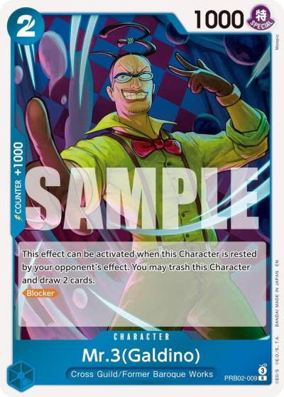Mr.3(Galdino) PRB02-009 Premium Booster -The Best- Vol. 2 Card