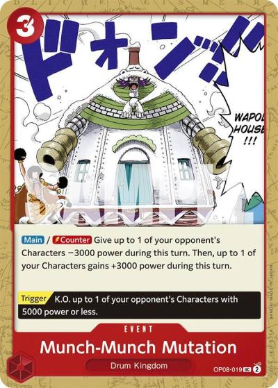 Munch-Munch Mutation OP08-019 Two Legends Card
