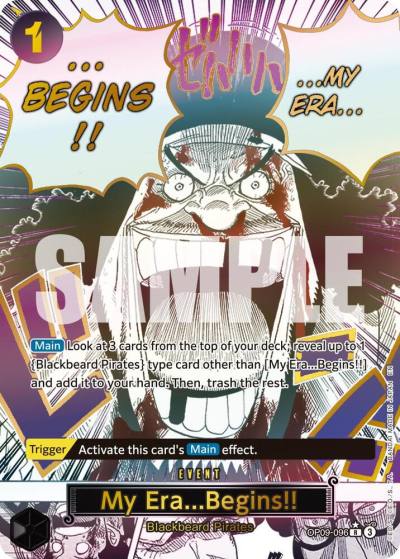 My Era...Begins!! (Manga) OP09-096 Premium Booster -The Best- Vol. 2 Card