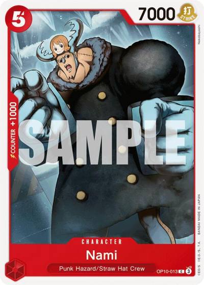 Nami (013) OP10-013 Royal Blood Card