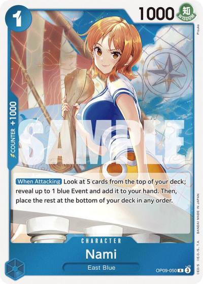 Nami (050) OP09-050 Emperors in the New World Card