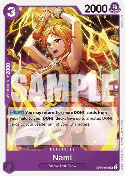 Nami (070) OP09-070 Emperors in the New World Card