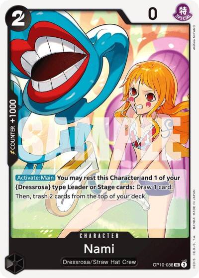 Nami (088) OP10-088 Royal Blood Card