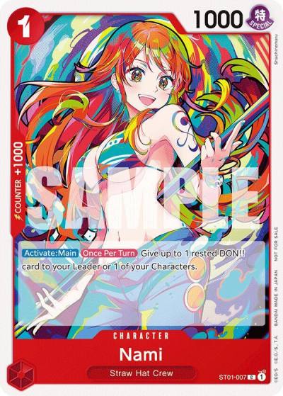 Nami (2025 New Year Event) ST01-007 One Piece Promotion Cards Card