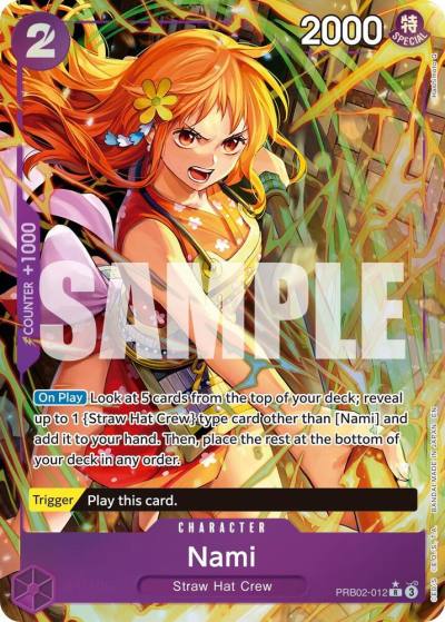 Nami (Alternate Art) PRB02-012 Premium Booster -The Best- Vol. 2 Card