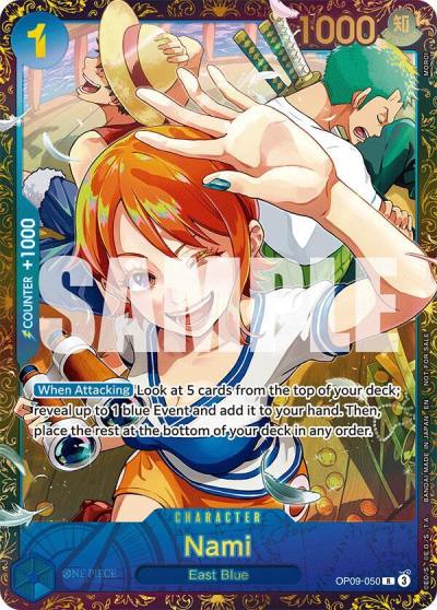 Nami (Championship 25-26 Regionals Season 1) OP09-050 One Piece Promotion Cards Card