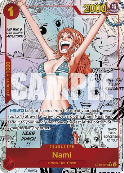 Nami (OP01-016) (Manga) OP01-016 Premium Booster -The Best- Card
