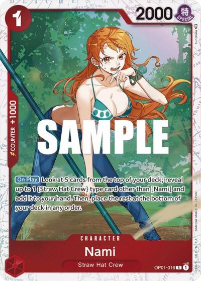 Nami - OP01-016 (Ultra Deck: The Three Captains) OP01-016 One Piece Promotion Cards Card