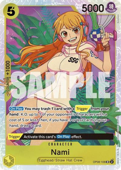 Nami OP08-106 Two Legends Card
