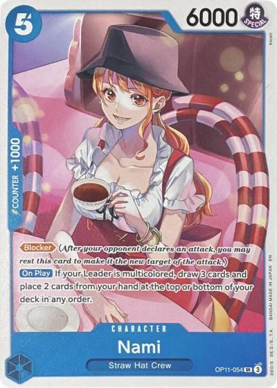 Nami - OP11-054 (Nami Deck) OP11-054 Learn Together Deck Set Card