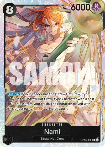 Nami (OP15-086) OP15-086 Adventure on Kami's Island Card