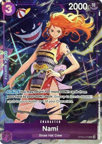 Nami (Premium Card Collection -Best Selection Vol. 4-) OP09-070 One Piece Promotion Cards Card